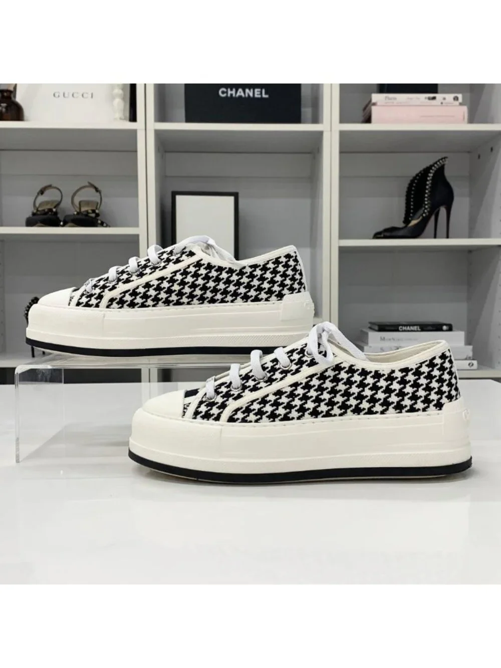 Dior Walk'n' Fabric Logo Sneakers